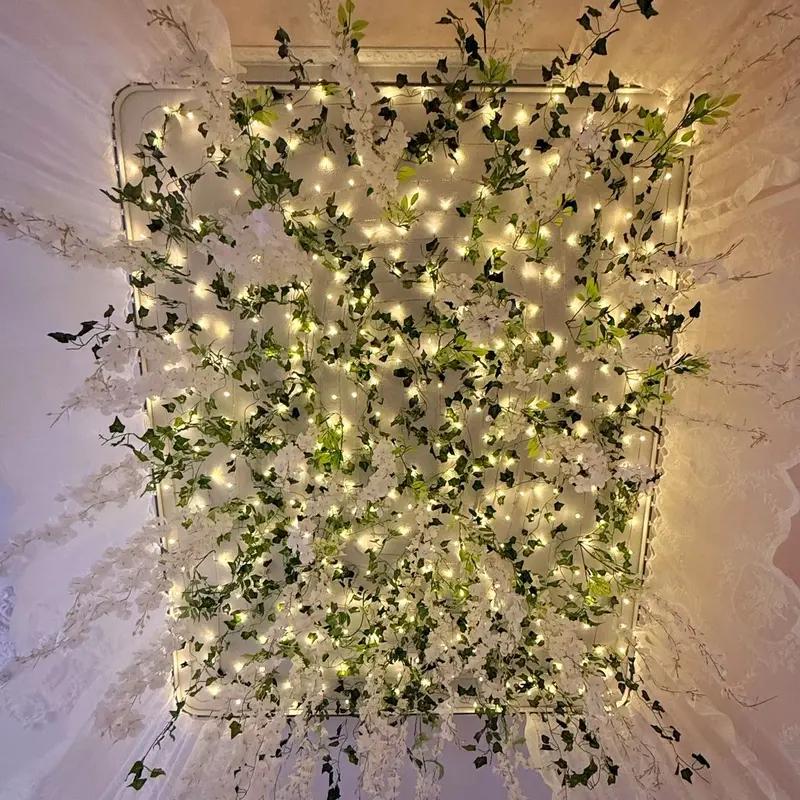 pack guirllande vegetal led