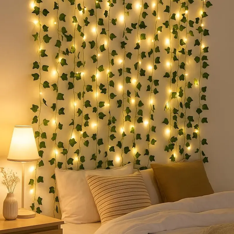 pack guirllande vegetal led
