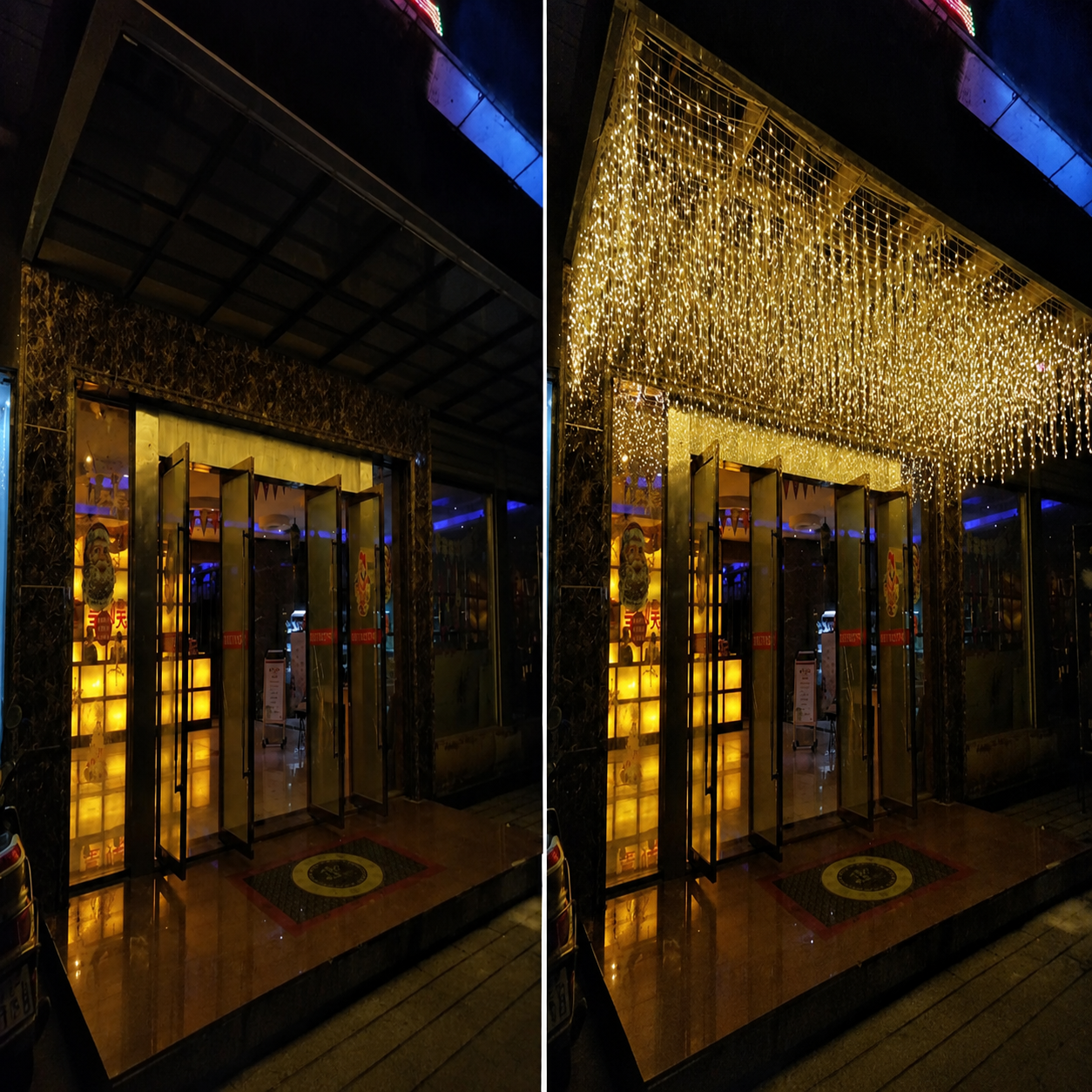 rideaux led 4M/60CM