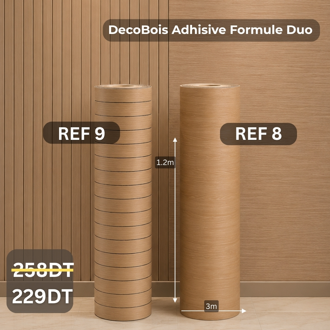 Rouleaux effet Bois أو  Rouleaux effet chiproad