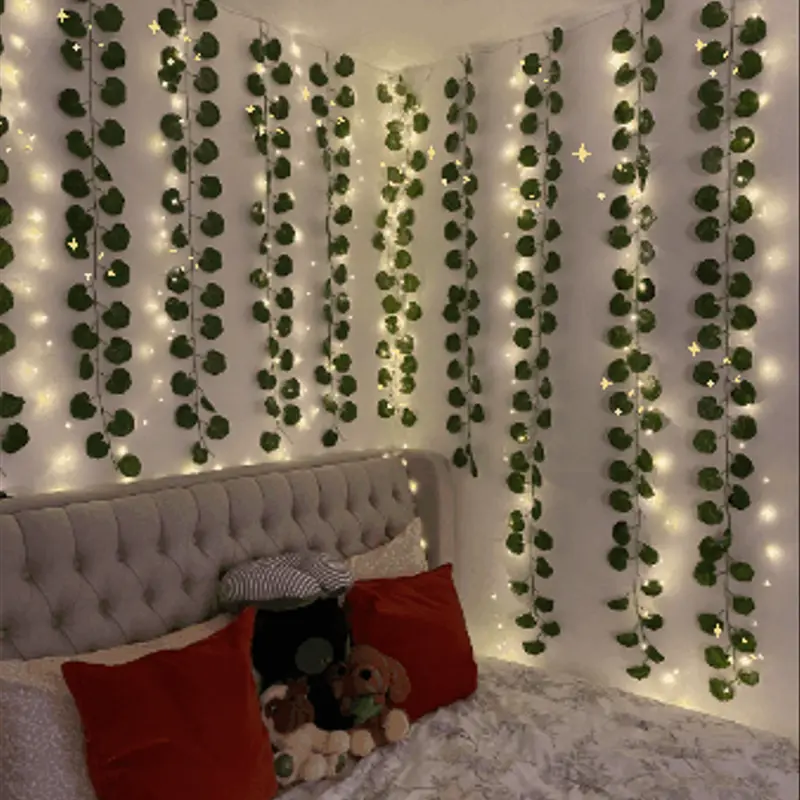 pack guirllande vegetal led