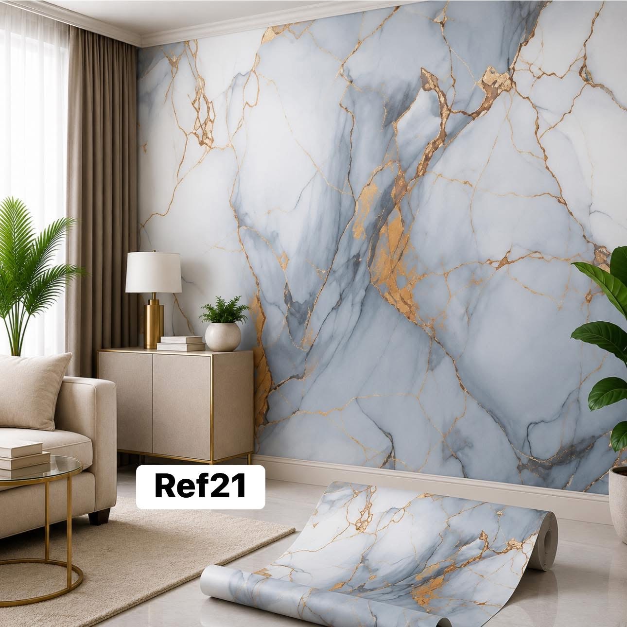 Rouleaux faux marbre 3m/1.20m (épaisseur 3 mm ) ref26
