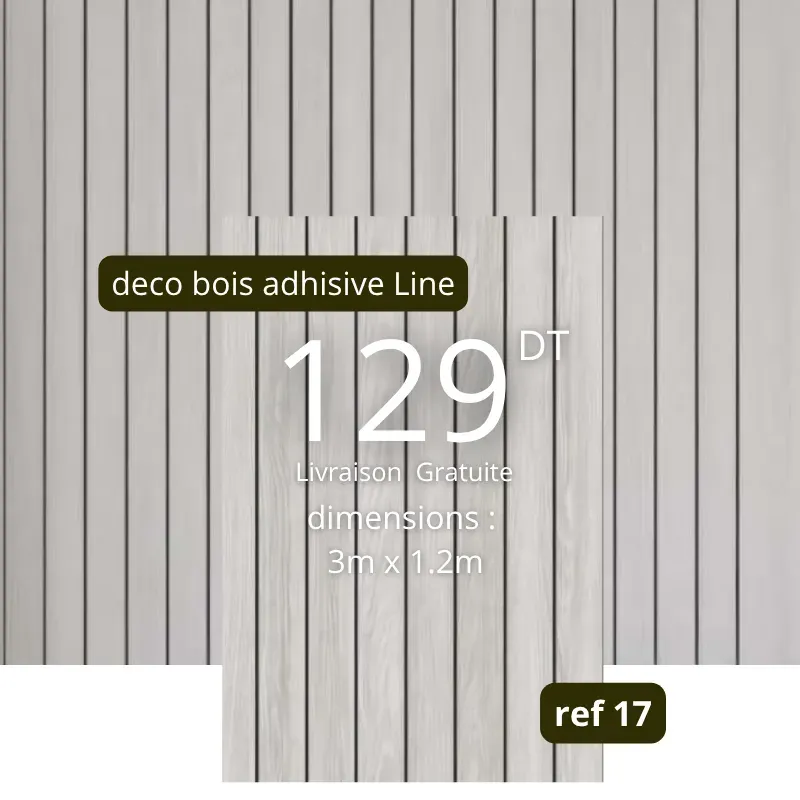 deco bois adhisive Line ref 17