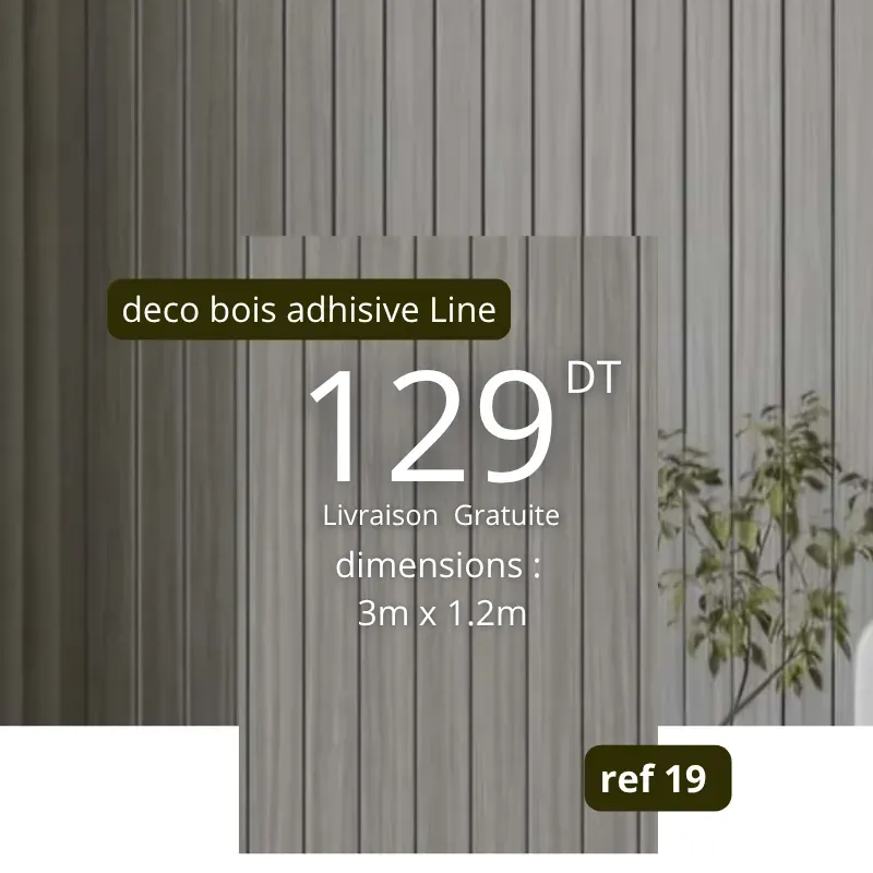 deco bois adhisive Line ref 19